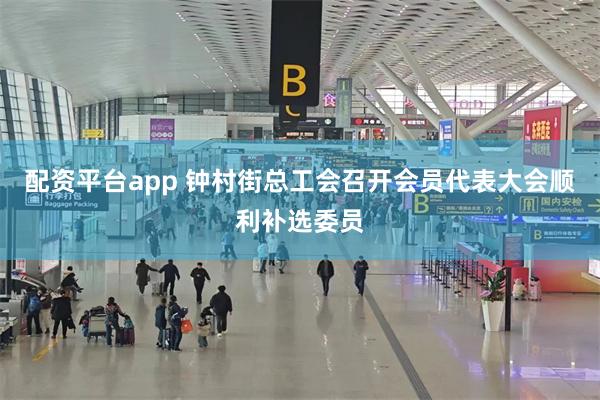 配资平台app 钟村街总工会召开会员代表大会顺利补选委员