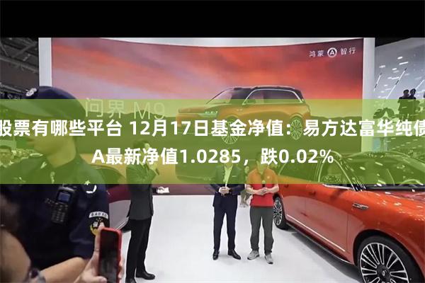 股票有哪些平台 12月17日基金净值：易方达富华纯债A最新净值1.0285，跌0.02%